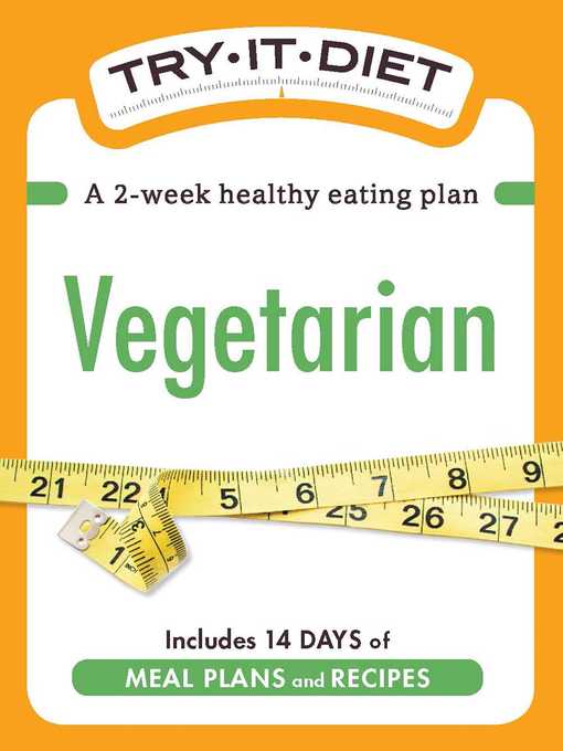 Title details for Try-It Diet: Vegetarian by Adams Media - Wait list